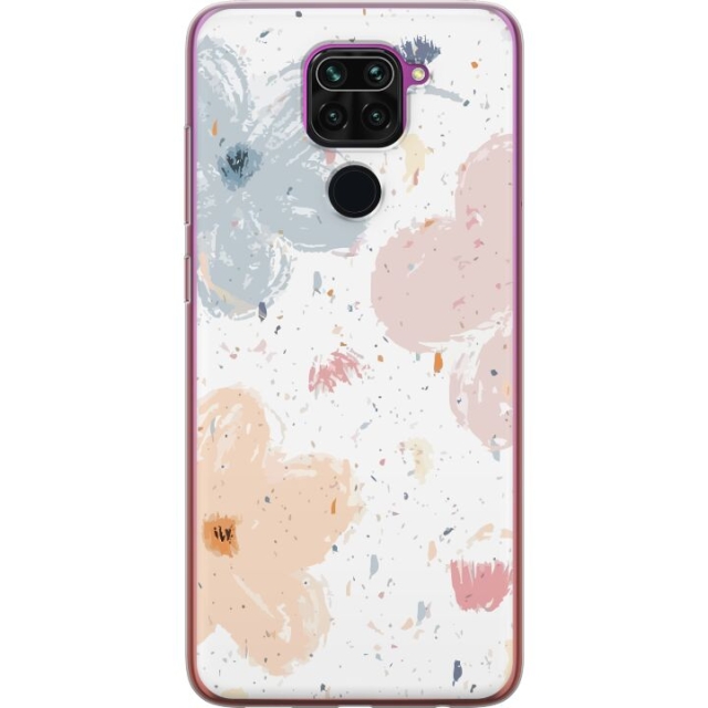 Mobiele hoes voor Xiaomi Redmi Note 9 met Bloemen ontwerp