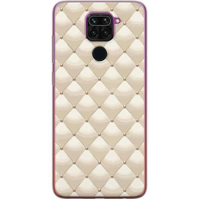 Mobiele hoes voor Xiaomi Redmi Note 9 met Goudglans ontwerp