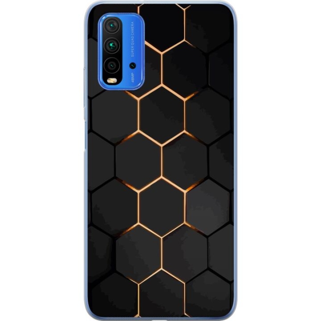 Mobiele hoes voor Xiaomi Redmi Note 9 4G met Luxe Patroon ontwerp