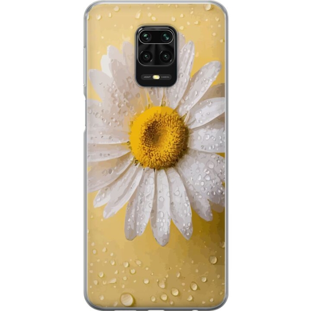 Mobiele hoes voor Xiaomi Redmi Note 9S met Porseleinbloem ontwerp