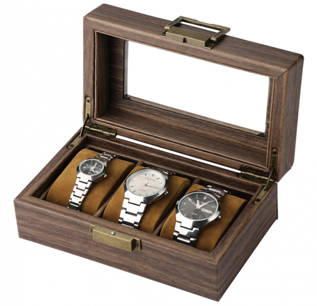 Klockförvaring för 3 klockor