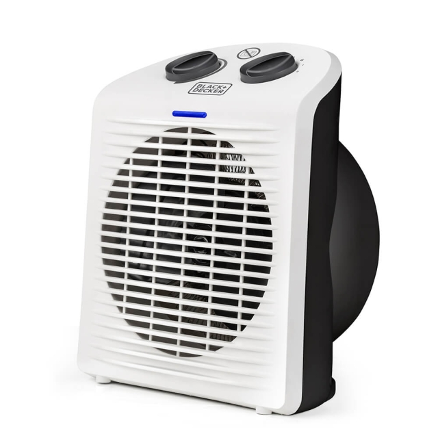 Black+Decker Luchtverhitter 2000W IP21 Wit