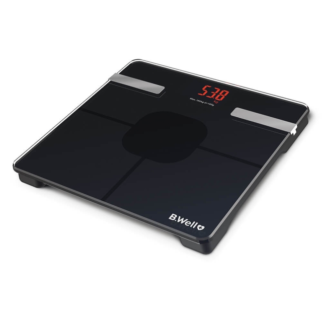 B.WELL Bathroom Scale TH168 Bluetooth Body Fat Scale