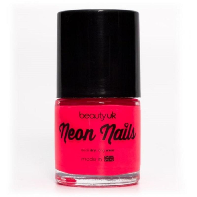 Beauty UK Neon Nail Polish - Pink