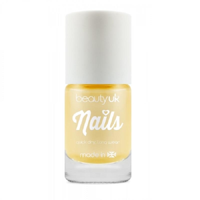 Beauty UK Candy Pearl Nail Polish - Lemon