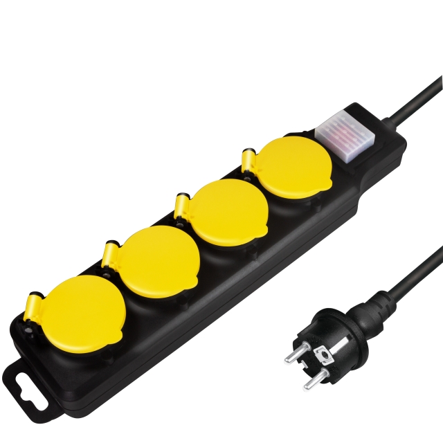 Grenuttag 4-vägs med brytare U