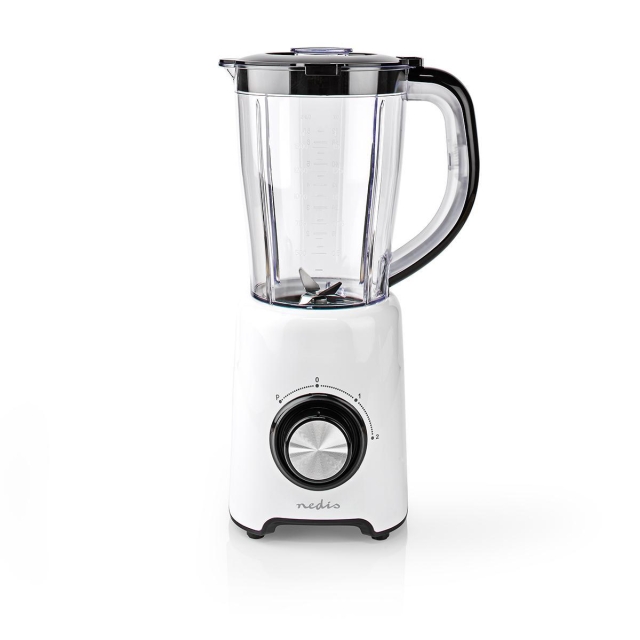 Nedis Blender | 800 W | 1.5 l | Kunststof | 2-Snelheden | Wit