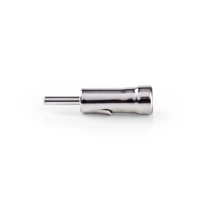 Nedis Connector voor Auto-Antenne | Recht | Male | Koper | 50 Ohm | Druk op | Metaal | Zilver | 10 Stuks | Envelop