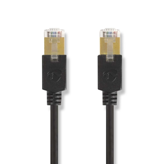 Nedis CAT6 Netwerkkabel | RJ45 Male | RJ45 Male | F/UTP | 1.00 m | Rond | LSZH / PVC | Antraciet | Doos