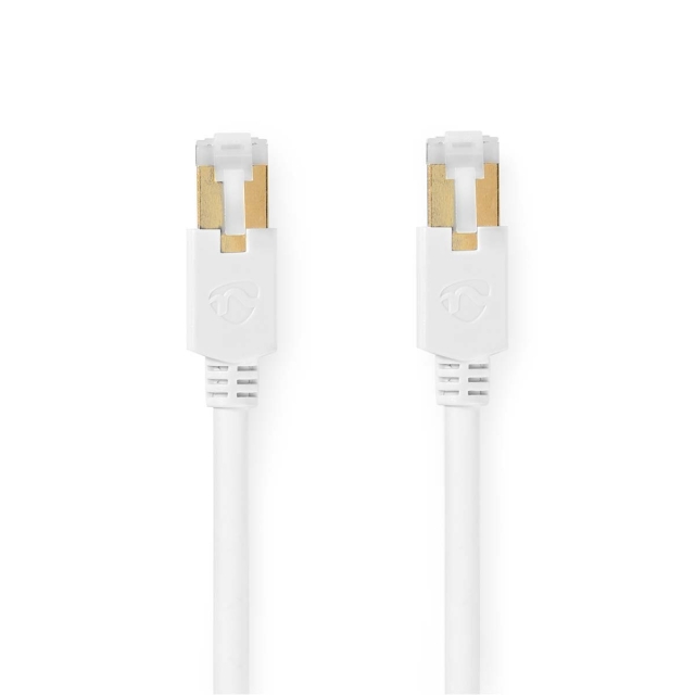 Nedis CAT6 Netwerkkabel | RJ45 Male | RJ45 Male | S/FTP | 2.00 m | Binnenshuis | Rond | LSZH | Wit | Doos