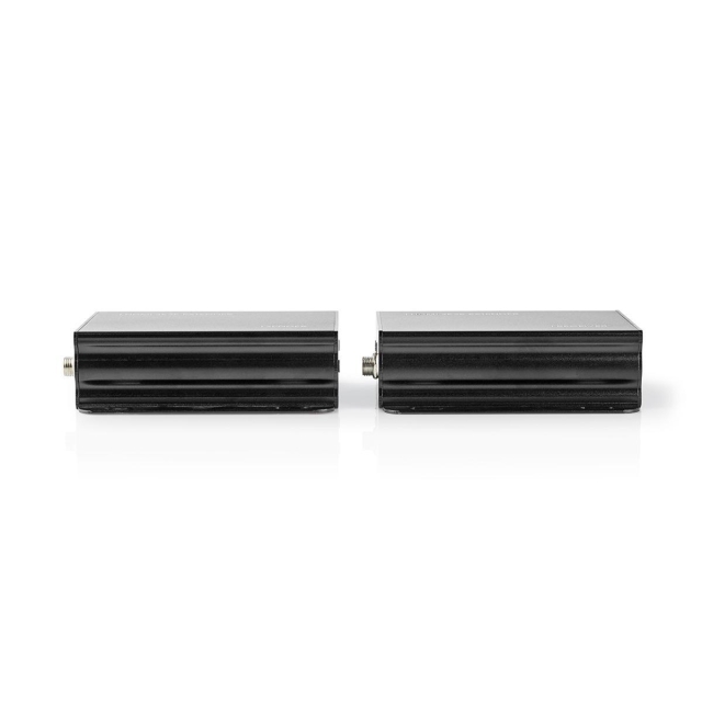 Nedis HDMI™-Extender | Over Cat6 | tot 50 m | 4K@30Hz | 10.2 Gbps | IR Return-functie | Metaal | Antraciet