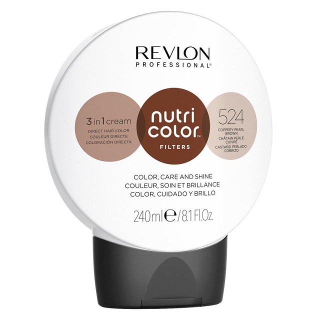 Revlon Nutri Color 524 Coppery Pearl Brown 240ml