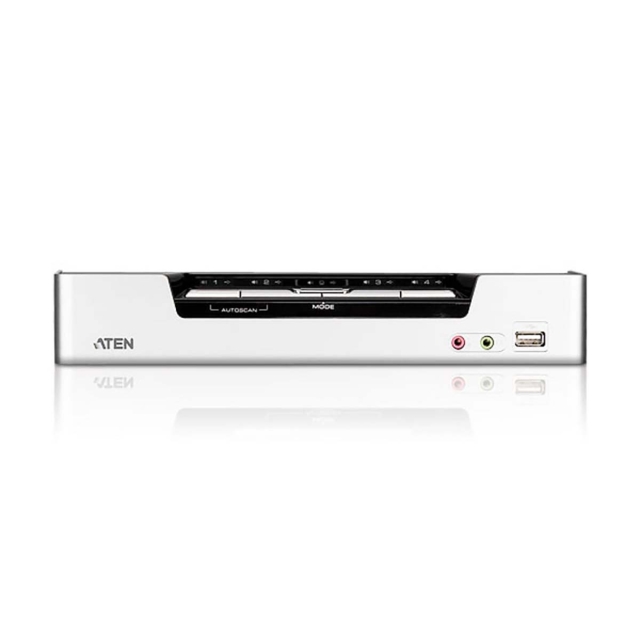 Aten CS1794 4-poorts USB HDMI/Geluid KVMP™-schakelaar