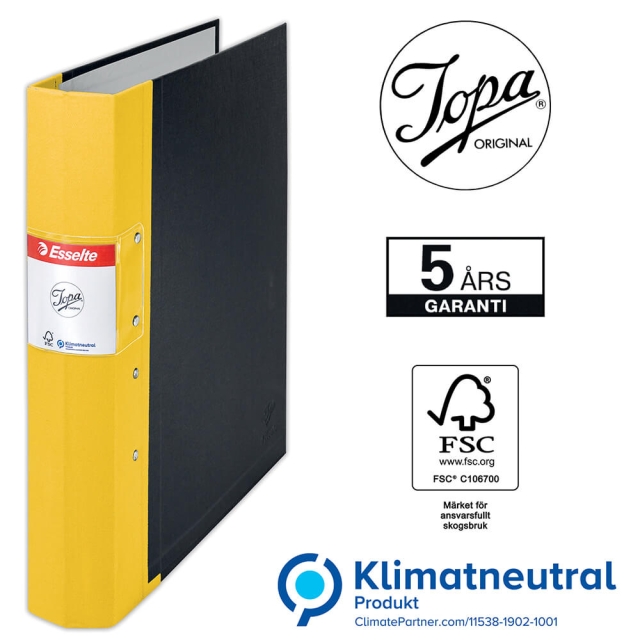 ESSELTE Pärm Jopa A4/60 Gul