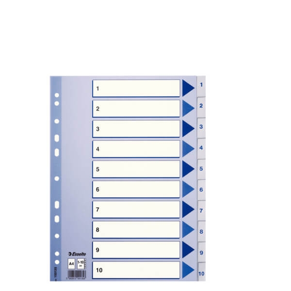 ESSELTE Register Non-Stop A4/1-10