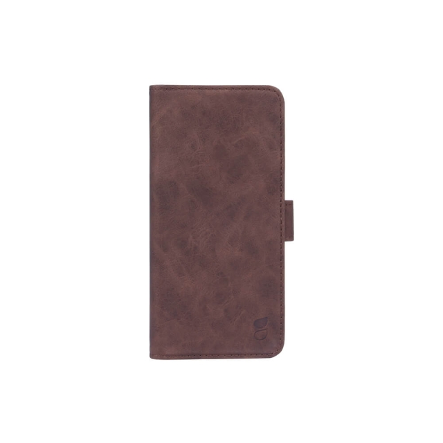 Mobile Wallet Brown Nubuck PU Samsung A22 5G