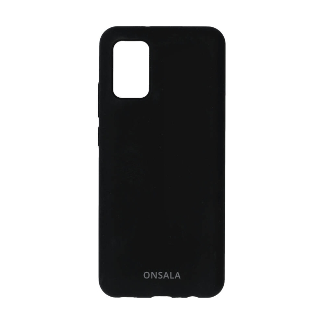 Mobile Cover Silicone Black Samsung A02s
