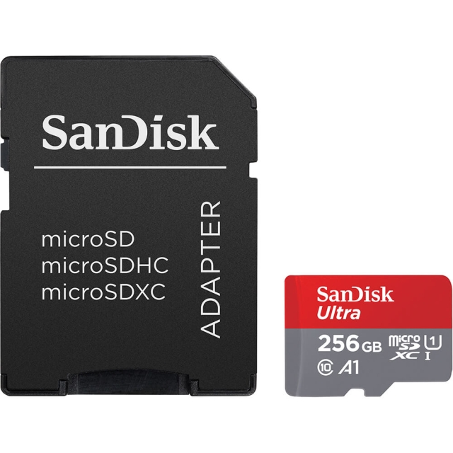MicroSDXC Mobile Ultra 256GB 150MB/s UHS-I Adap