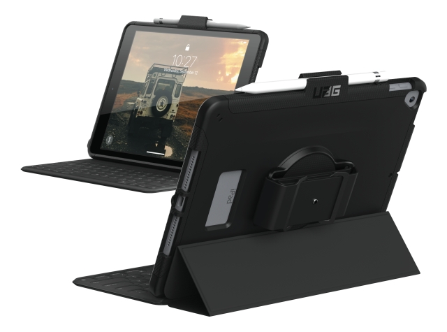 UAG iPad 10.2", Scout with Handstrap, Black, BULK