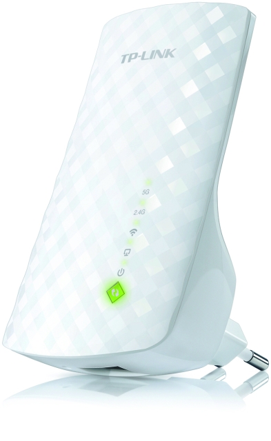 TP-LINK RE200,  trådlös AP, 750Mbps, WPS, RJ45, 802.11a/ac/b/g/n, vi