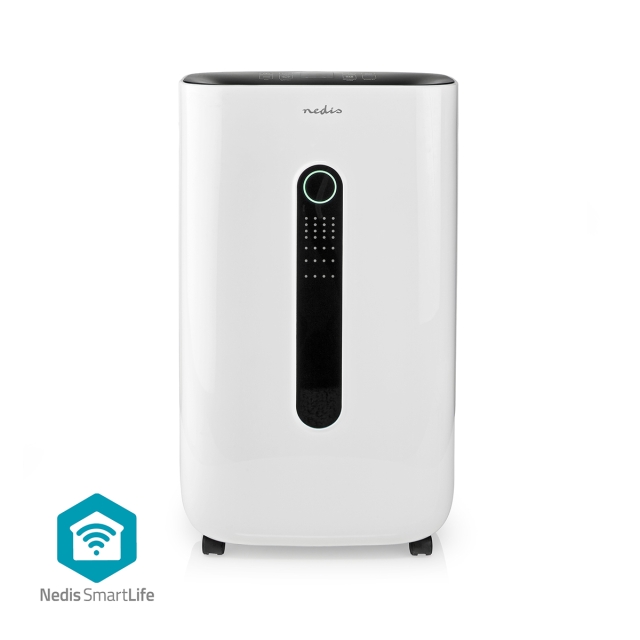 Nedis SmartLife Luchtontvochtiger | Wi-Fi | 20 l/Dag | Ontvochtiging / Continu / Was drogen / Ventilatie | Android™ / IOS | Regelbare hygrostaat | 195 m³/h