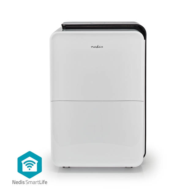 Nedis SmartLife Luchtontvochtiger | Wi-Fi | 30 l/Dag | Ontvochtiging / Continu / Was drogen / Ventilatie | Android™ / IOS | Regelbare hygrostaat | 210 m³/h