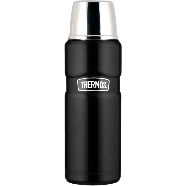Thermos Termos King 1,2 L Matt Svart S