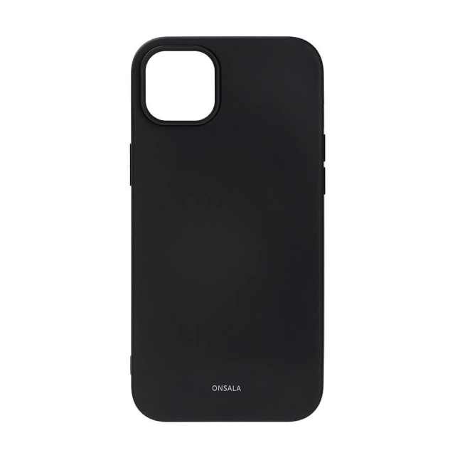 Phone Case Silicone Black - iPhone 14 Plus
