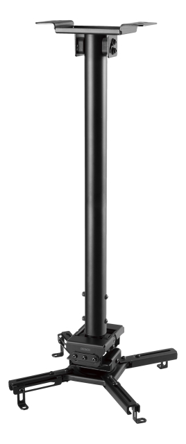 DELTACO Office Projector Adjustable Ceiling mount, 605mm-905mm, 35kg