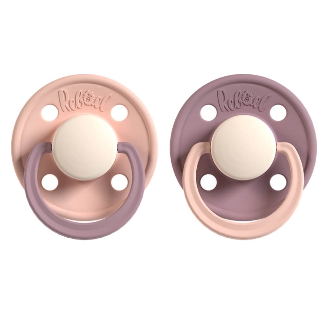 Pacifier 2-Pack Size 2 Tornado Pearly Rhino / Misty Pearly Poodle