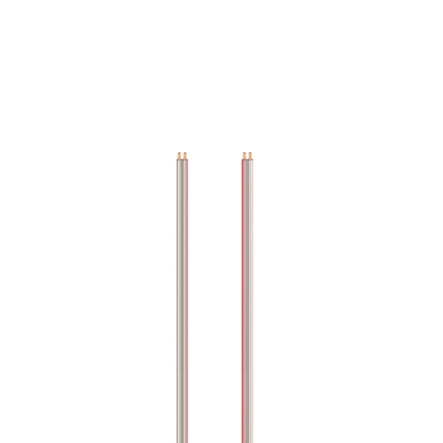 HAMA Speaker Cable 2x0.75mm2  Transparent 20m