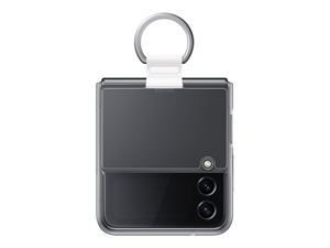 Samsung Galaxy Flip4 Clear Cover With Ring Transparent