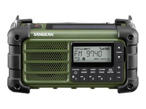 Sangean MMR99 Multifunktionell Vevradio med AM/FM-RBDS/Bluetooth, Grön
