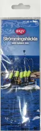 Strömmingshäckla med sänke 28 g, 1/100/500