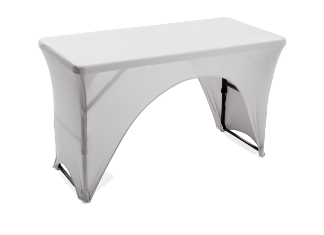 Stretchduk Spandex Small - 122 cm Silvergrå