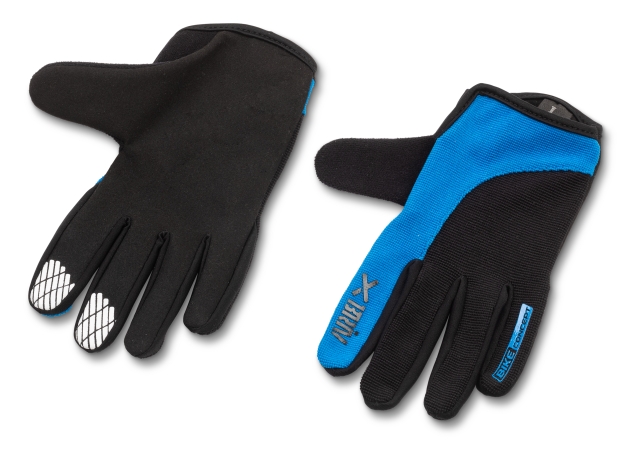 Cykelhandske Santa Cruz JR Blå, strl S