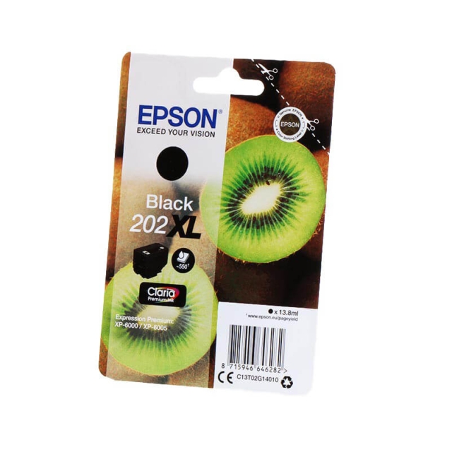 Ink C13T02G14010 202XL Black, Kiwi
