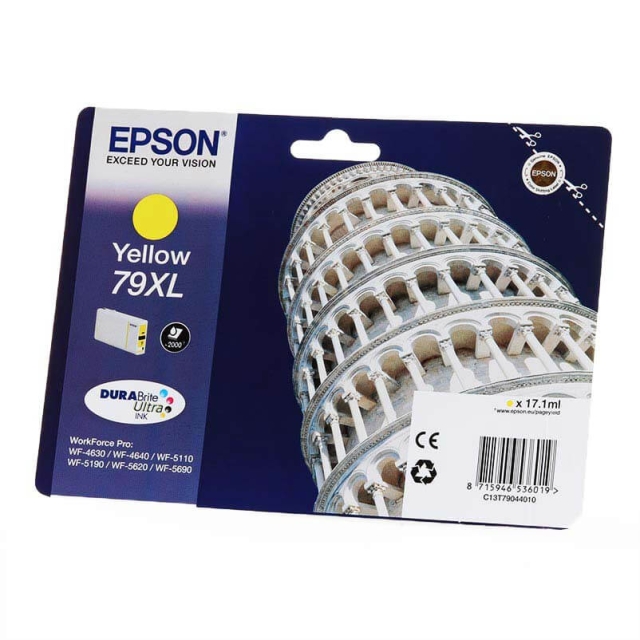 Ink C13T79044010 79XL Yellow, Tower of Pisa