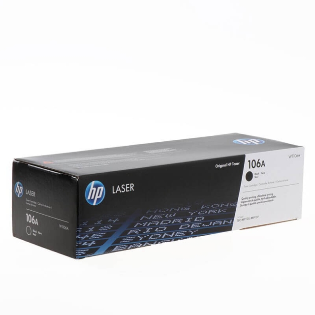 Toner W1106A 106A Black