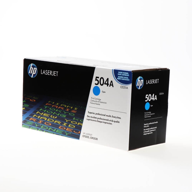 Toner CE251A 504A Cyan