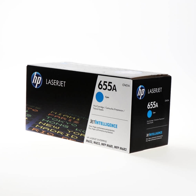 Toner CF451A 655A Cyan