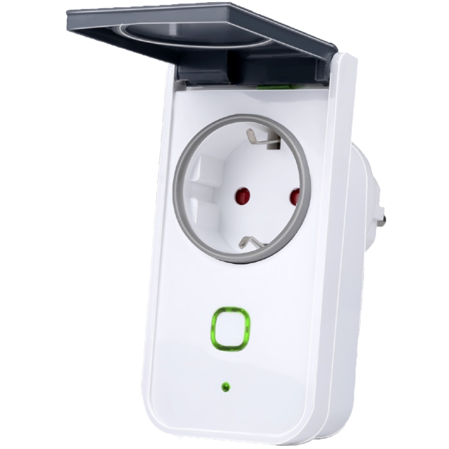 Alpina WiFi Slimme Buitenstekker 3680W + Energiemeting