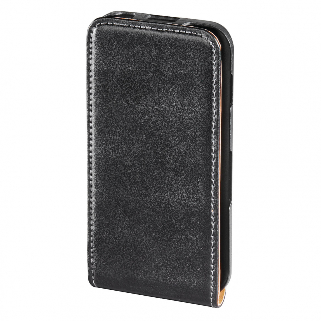 HAMA Mobilväska Sams Gal. Ace flip-front svart läder