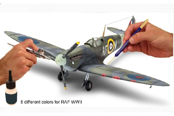 Revell Model Color, RAF WWII 8x17ml