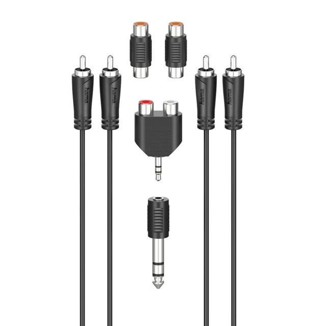 Hama RCA Anslutningssats 2.5m