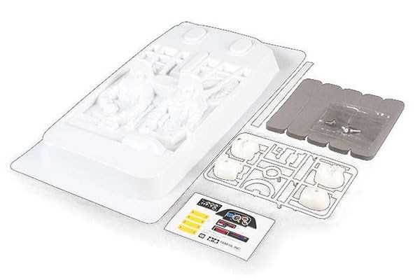 TAMIYA 1/10 Rally Car Cockpit