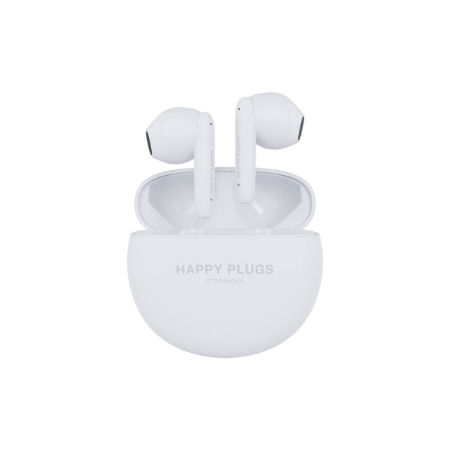 Happy Plugs Hörlur Joy Lite In-Ear TWS Vit