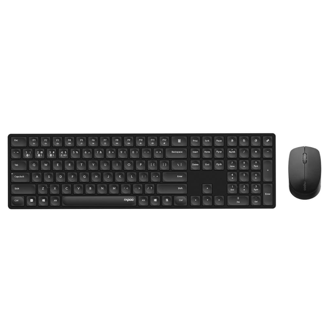 Rapoo Tangentbord/Mus-set 8020M Multi-Mode Trådlöst Ultratunt