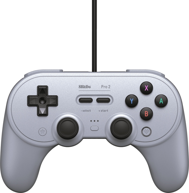 8BitDo Pro 2 Wired Gray Edition Game Controller Switch / PC