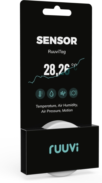 RuuviTag - Multifunktionell Bluetooth-sensor